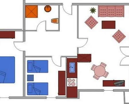 Appartement Deichloepper Daire *